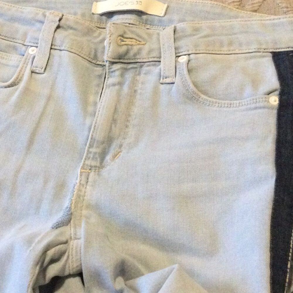 JoieIcon Tuxedo-Stripe Ankle Skinny Jeans - Picture 4 of 10